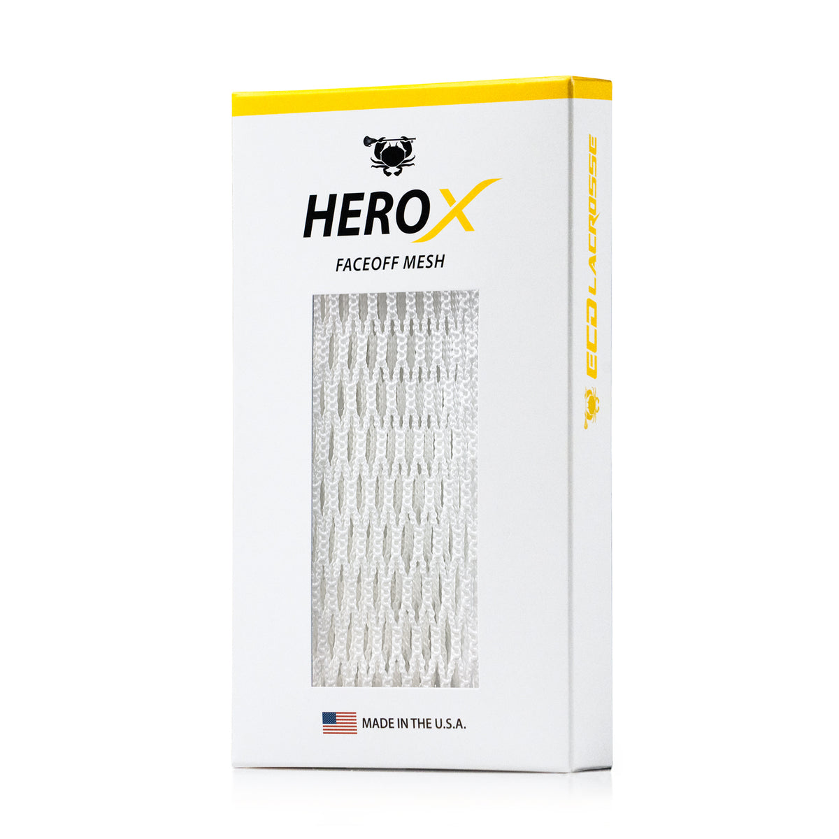 Hero X Faceoff Mesh ECD Lacrosse