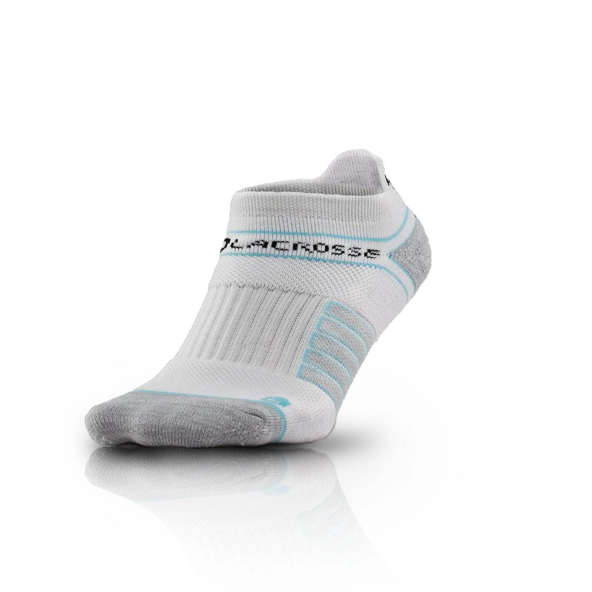 Women's Ultralight Low Sock, Black & White