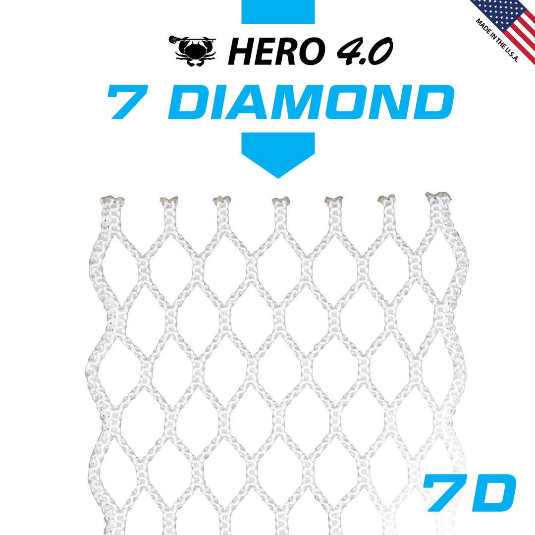 ECD Lacrosse Hero 4.0 7D featuring packaging, front view