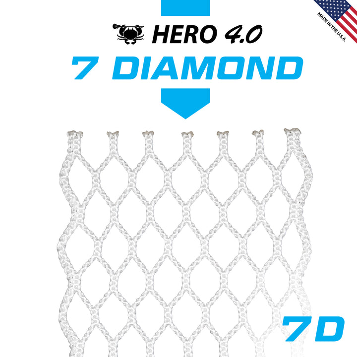 ECD Lacrosse Hero 4.0 7D featuring packaging, front view